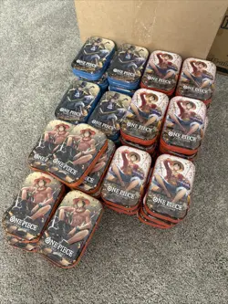 One Piece TCG TS-02 Tin Promos BUNDLE TINS SET X 49 - Image 1