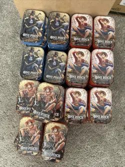 One Piece TCG TS-02 Tin Promos BUNDLE TINS SET X 49 - Image 2