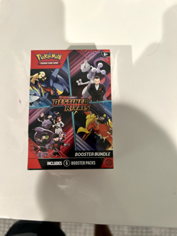 Pokemon TCG Destined Rivals Booster Bundle New/ Factory Sealed (6 Packs) - Image 1