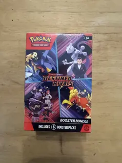 Pokemon TCG: Destined Rivals Booster Bundle 6 Packs Factory Sealed - Image 1