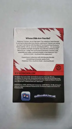 Pokemon TCG: Destined Rivals Booster Bundle 6 Packs Factory Sealed - Image 3