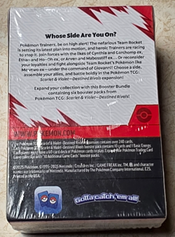 Pokemon TCG Destined Rivals Booster Bundle New/ Factory Sealed (6 Packs) - Image 3