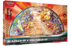 Pokemon TCG: Blaziken ex & Volcanion ex Premium Collection Pokemon ✅IN HAND✅ - Image 1