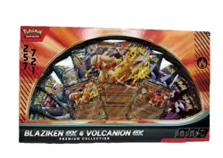 Pokemon TCG: Blaziken ex & Volcanion ex Premium Collection - 2025 Amazon Holiday - Image 1
