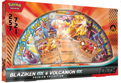 Pokemon TCG: Blaziken ex & Volcanion ex Premium Collection 2025 - IN HAND - Image 3