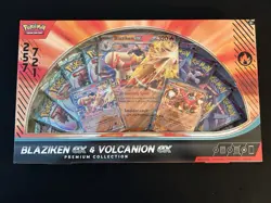 Pokemon TCG: Blaziken ex & Volcanion ex Premium Collection AMAZON EXCLUSIVE - Image 1