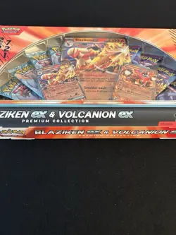 Pokemon TCG: Blaziken ex & Volcanion ex Premium Collection AMAZON EXCLUSIVE - Image 3