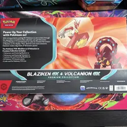 Pokemon TCG: Blaziken ex & Volcanion ex Premium Collection Box - Image 2
