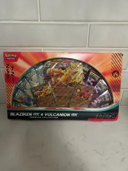 Pokemon TCG: Blaziken ex & Volcanion ex Premium Collection 2025 - Image 1