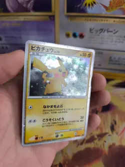 Pokemon Karte Card Holo Pikachu LV. 10 Movie Commemoration Promo japan 11th Exc- - Image 2