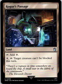 Magic the Gathering Rogue's Passage Doctor Who Commander MTG Free Shipping! - Image 1