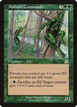 Ambush Commander Scourge HP MTG - Image 1