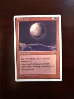 MTG - Magic The Gathering - Blood moon - Chronicles - Image 1