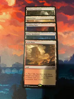 MTG Modern Horizons 2 Complete Set of Fetch Lands - Image 1