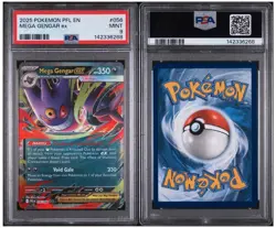 PSA 9 Mint 2025 Pokemon PFL En Mega Gengar ex #056 - Image 3