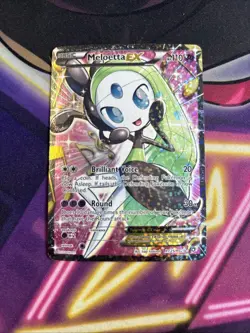 Meloetta EX RC25/RC25 - Legendary Treasures Pokemon Card - LP/MP - Image 1