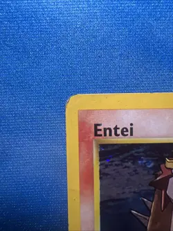 Pokemon TCG Entei Neo Revelation Holo Rare Card 6/64 HP-Damaged - Image 2