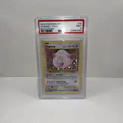Chansey Holo 2016 Pokemon XY Evolutions #70 PSA 9 - Image 1