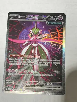 Pokemon Iron Valiant EX Sir 157/131 Prismatic Evolutions TCG - Image 1