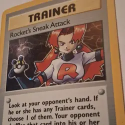 Pokemon Rocket's Sneak Attack Team Rocket 16/82 Holo Rare English - Image 2