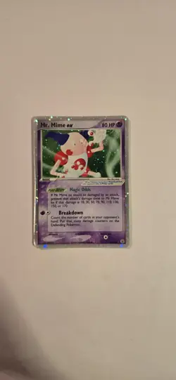 Mr. Mime EX 111/112 Ultra Rare - EX Fire Red & Leaf Green Pokemon Card TCG - Image 1
