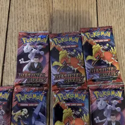 10x Pokemon Destined Rivals Booster Packs - Image 2