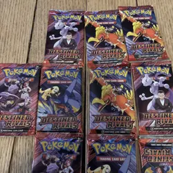 10x Pokemon Destined Rivals Booster Packs - Image 3