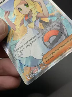 Lillie's Determination 169/132 Me01: Mega Evolution Holo Pokemon - Image 5
