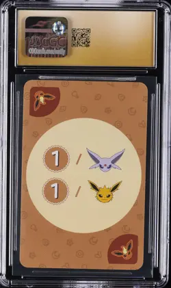 2019 POKEMON POINT SALAD - EEVEE ED FLAREON CGC 10 PERFECT - Image 2