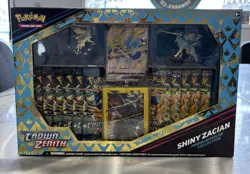 Pokemon Crown Zenith Shiny Zacian & Zamazenta Premium Figure Collection Box (2) - Image 2