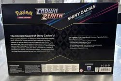 Pokemon Crown Zenith Shiny Zacian & Zamazenta Premium Figure Collection Box (2) - Image 3