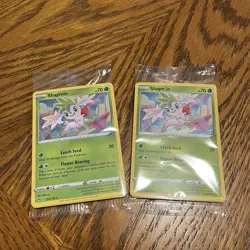 Pokemon Shaymin 015/185 Cosmos Holo Rare SEALED PROMO FROM KNOCKOUT BOX - Image 4