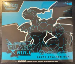 Pokemon Center Black Bolt ETB Elite Trainer Box Sealed - Image 1