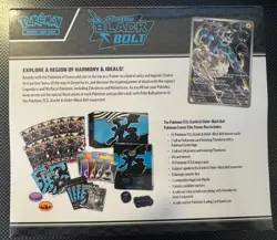 Pokemon Center Black Bolt ETB Elite Trainer Box Sealed - Image 2