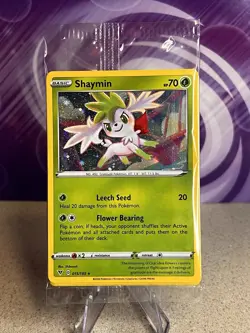 SEALED Shaymin 015/185 PROMO Cosmos Holo Rare Pokemon TCG Knockout Box - Image 1