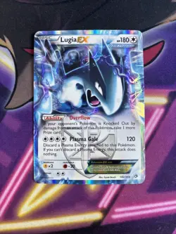 Lugia EX - 102/113 - Pokemon Legendary Treasures Ultra Rare Card LP/MP - Image 1