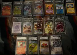 Pokemon Graded Card Bundle Lot Of 16 CGC, TAG, BRG, & DSG - Image 1
