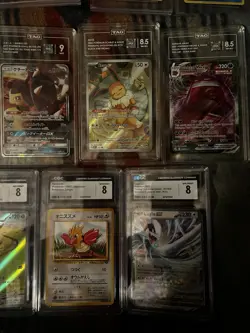Pokemon Graded Card Bundle Lot Of 16 CGC, TAG, BRG, & DSG - Image 3