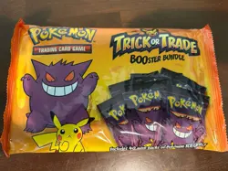 Nintendo Pokemon TCG BOOster Trick Or Trade Trading Card Game - 120 Cards 820650850783 - Image 1
