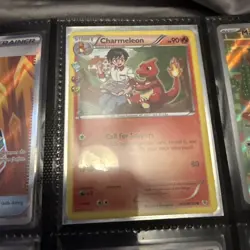 Pokemon 54 card lot mainly full art 6 pages of binder - Image 3