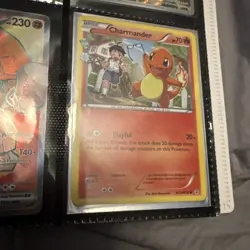 Pokemon 54 card lot mainly full art 6 pages of binder - Image 4