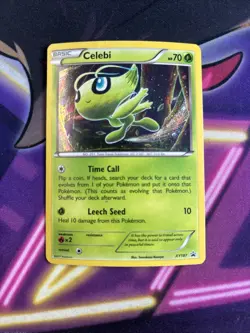 Celebi XY187 Promo Pokemon TCG XY Promos LP/MP - Image 1