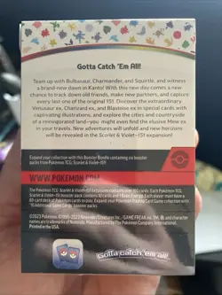 Pokemon TCG Scarlet and Violet 151 Booster Bundle Set - 290-85321 820650853210 - Image 3