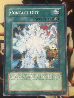 Yugioh: Contact Out - GLAS-EN045 - Common - 1st Edition - NM - Image 1