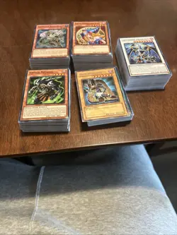 YuGiOh Card Lot 300+ NM-HP 1st Edition Limited Edition Unlimited Holos Included - Image 1