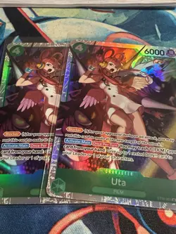 EXACT CARD PICTURED Uta ST16-001 Green Uta Deck One Piece TCG ENG FOIL - Image 1