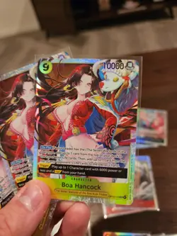 One Piece OPTCG Boa Hancock OP14-112 SR Playset (4) NM - Image 2