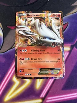 Reshiram EX 29/113 - Black & White: Legendary Treasures- Pokemon Card LP/MP - Image 1