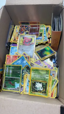 MASSIVE Pokemon box of cards, mini binder, and toys! 1995 - 2024 VINTAGE/Modern - Image 3
