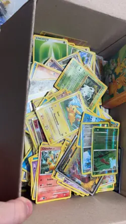 MASSIVE Pokemon box of cards, mini binder, and toys! 1995 - 2024 VINTAGE/Modern - Image 4